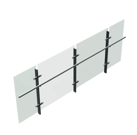 강화유리 안전난간